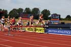 Womens 3000 metres steeplechase at the Sainsbury's British Championships, Birmingham.